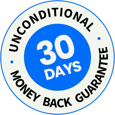 30 Days Money Back Guarantee