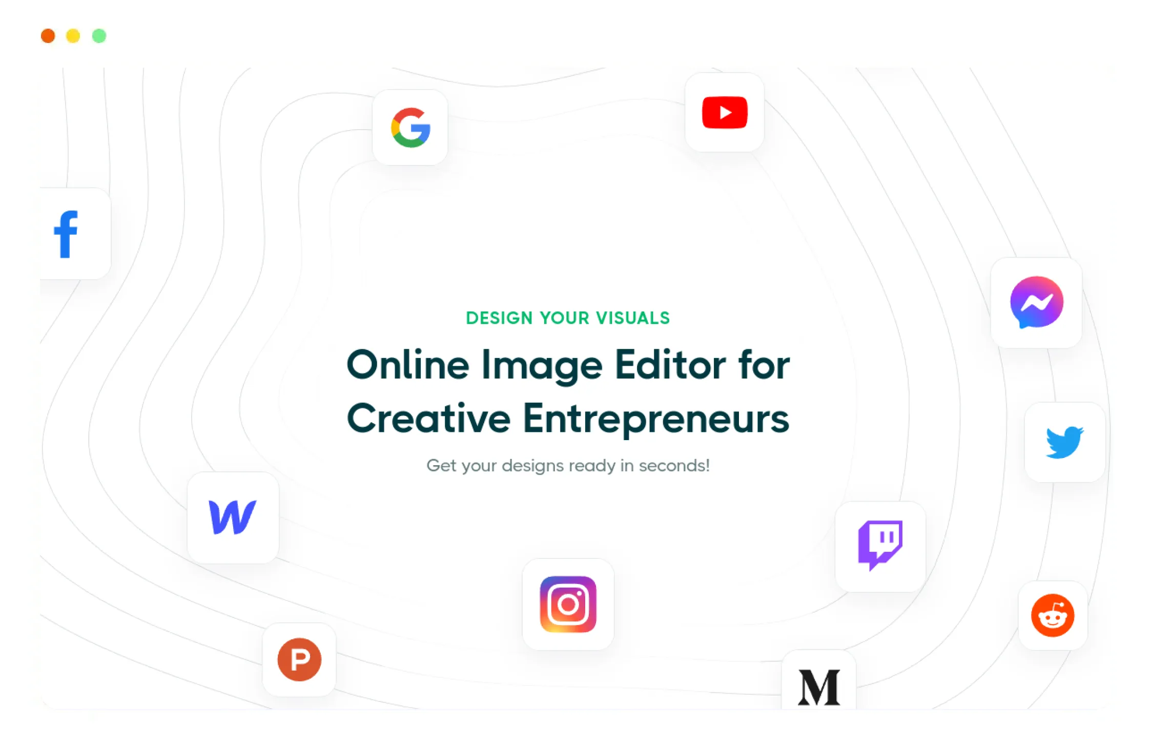 Image editing and design tool