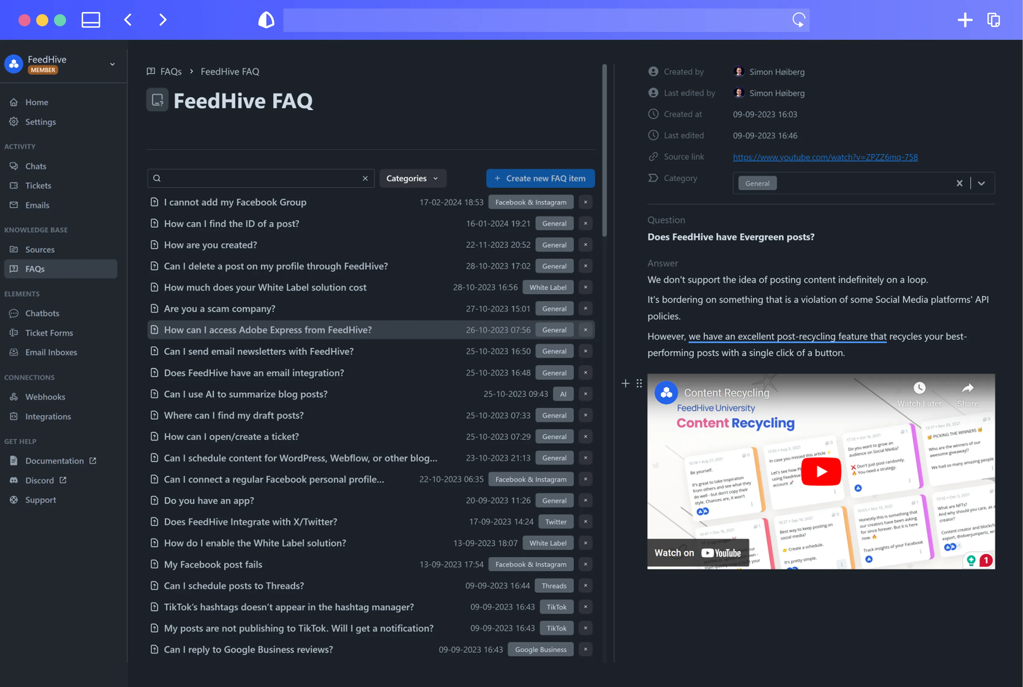 FounderStack product interface 7