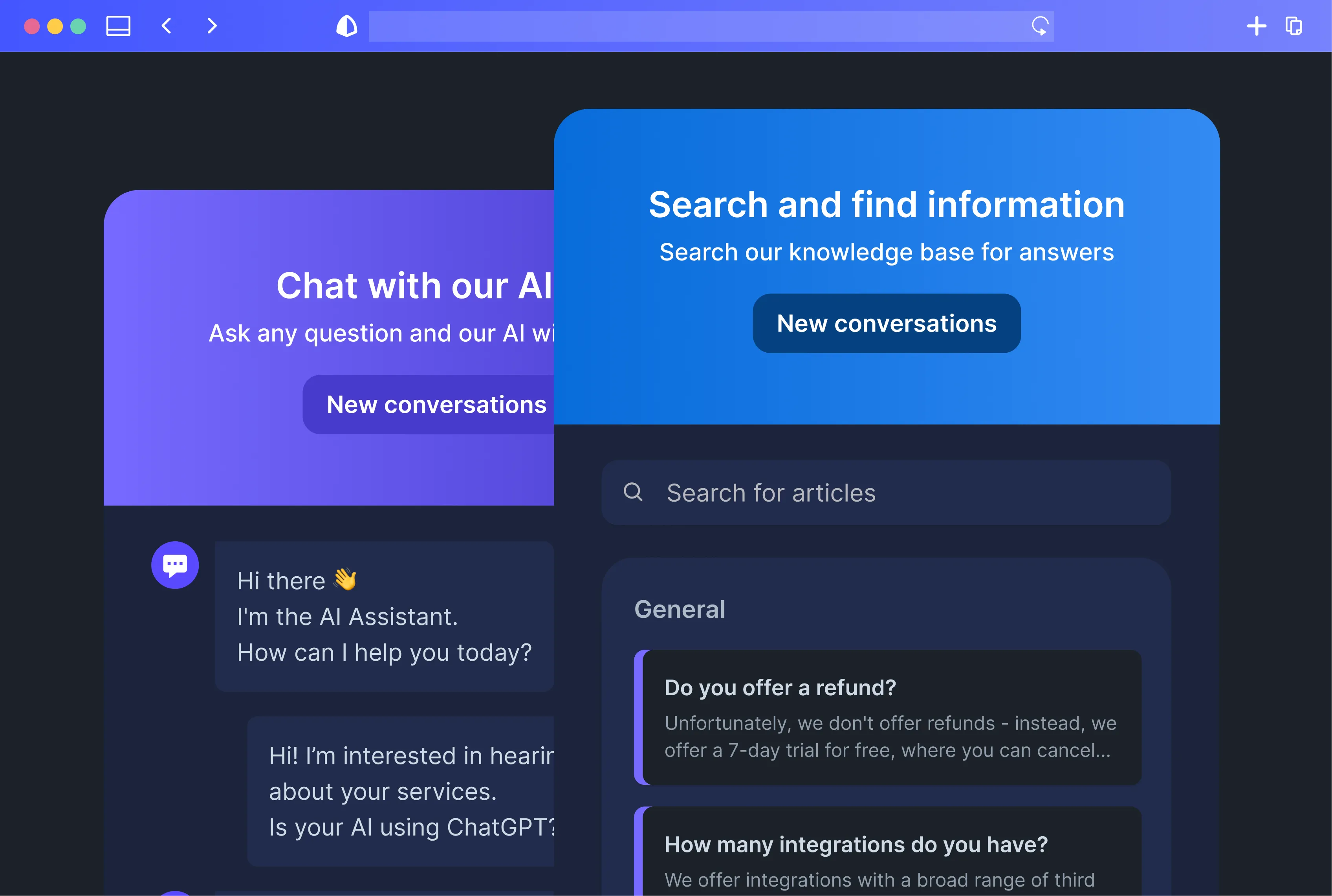 FounderStack product interface 8